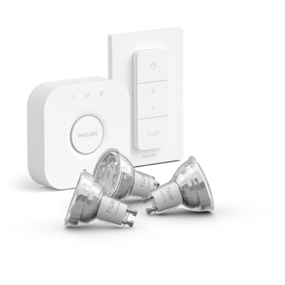 PHILIPS HUE ESSENTIAL 3 STK GU10 STARTSÆT