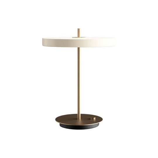 ASTERIA AIR MESSING/PEARL HVID M/USB-C BORDLAMPE