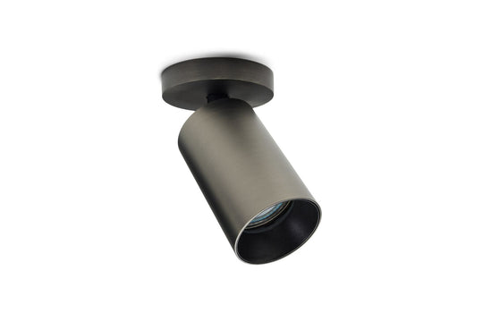 SPOTON1 CIRCLE TITANIUM med ledningshul
