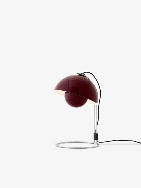 FLOWERPOT VP4 DARK PLUM BORDLAMPE
