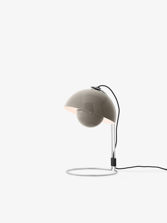 FLOWERPOT VP4 GREY BEIGE BORDLAMPE