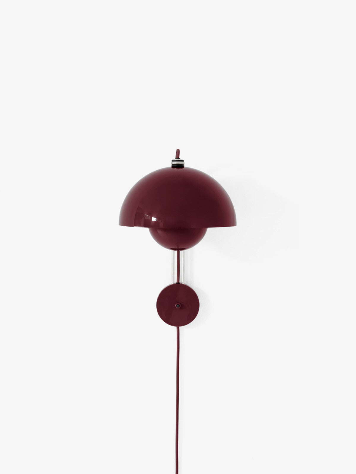 FLOWERPOT VP8 - VÆGLAMPE - DARK PLUM