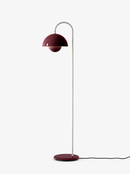 FLOWERPOT VP12 DARK PLUM GULVLAMPE