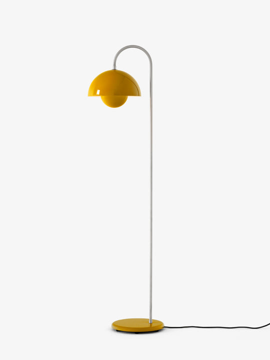 FLOWERPOT VP12 MUSTARD GULVLAMPE