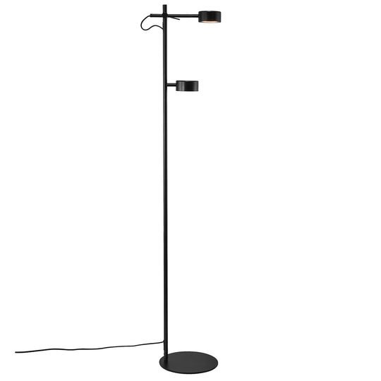 Clyde | Gulvlampe | Sort