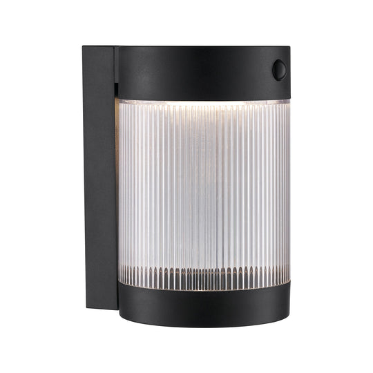 Coupar Solar | Væglampe | Sort
