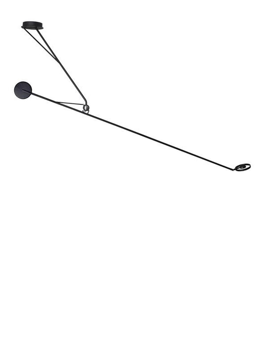 DCW Éditions  Aaro loftlampe sort – skulpturel belysning