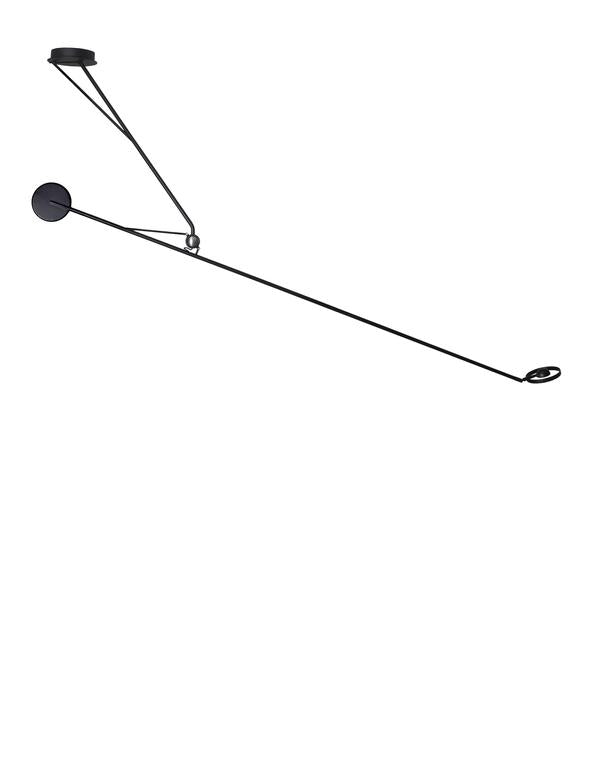 DCW Aaro loftlampe sort | Minimalistisk designlampe | Lampeagenten