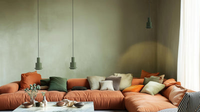 DCWéditions Chaumont Pendel Ø19×H28 Green/Green | Fransk Design | Lampeagenten