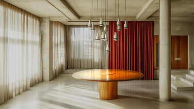 DCWéditions Chaumont Pendel Ø19×H28 White/Nickel | Lampeagenten