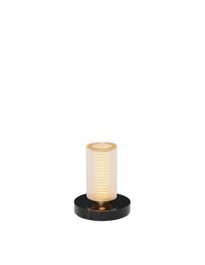 DCWéditions La Lampe Frechin Portable Ø13×16,6 Golden/Black | Lampeagenten