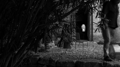 DCWéditions Grande B Bordlampe Gypsum/Aluminium | Lampeagenten