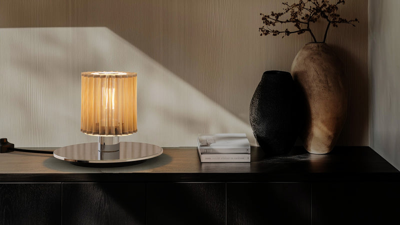 DCWéditions In The Sun 220 Bordlampe – Silver/Gold | Lampeagenten