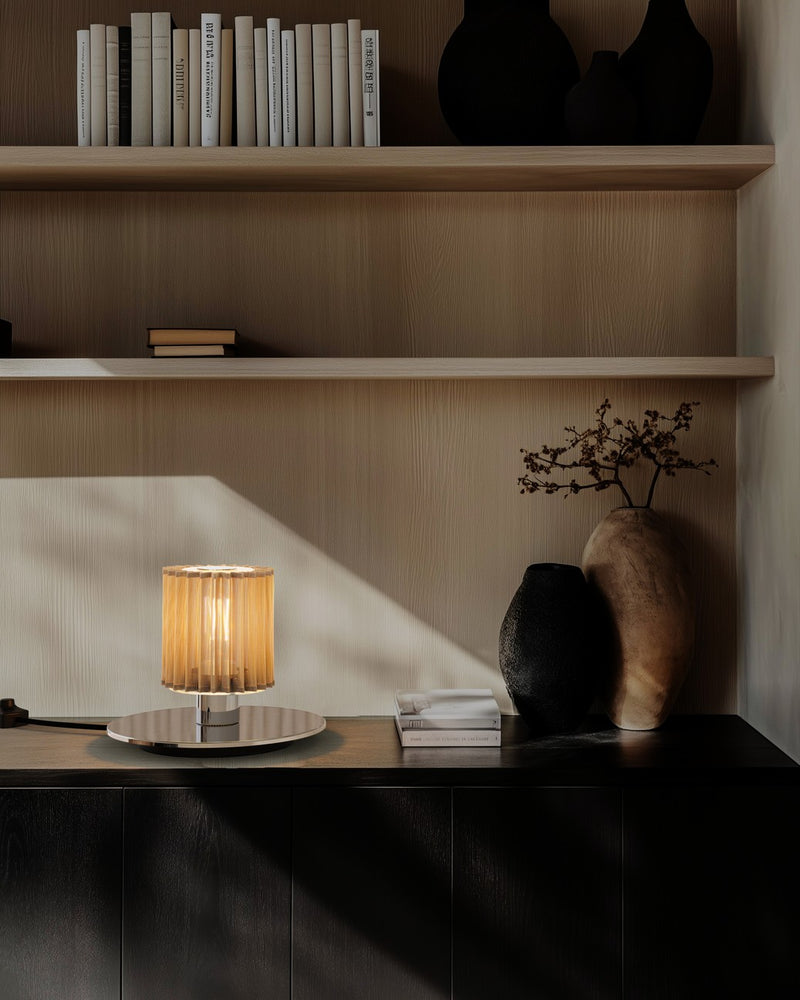 DCWéditions In The Sun 220 Bordlampe – Silver/Gold | Lampeagenten