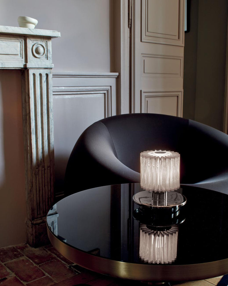 DCWéditions In The Sun 130 Portable Bordlampe Sølv/Sølv | Lampeagenten