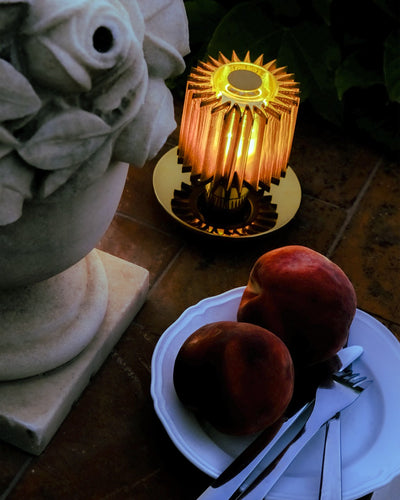 DCWéditions In The Sun 130 Portable Bordlampe – Guld/Guld | Lampeagenten