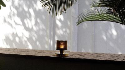 DCWéditions In The Sun 130 Portable Bordlampe – Guld/Guld | Lampeagenten