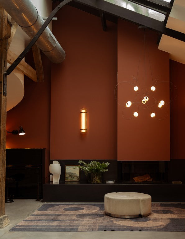 DCWéditions Grande B Bordlampe Gypsum/Aluminium | Lampeagenten