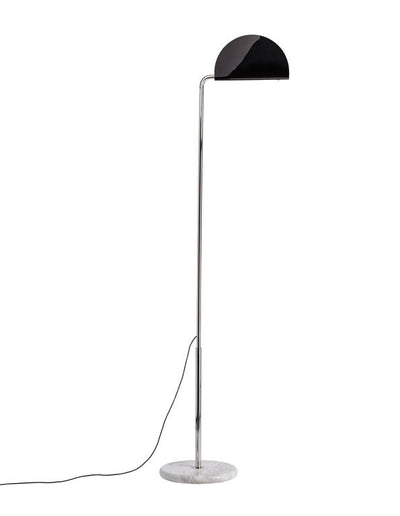 DCWéditions Mezzaluna Gulvlampe White Marble / Black | Lampeagenten