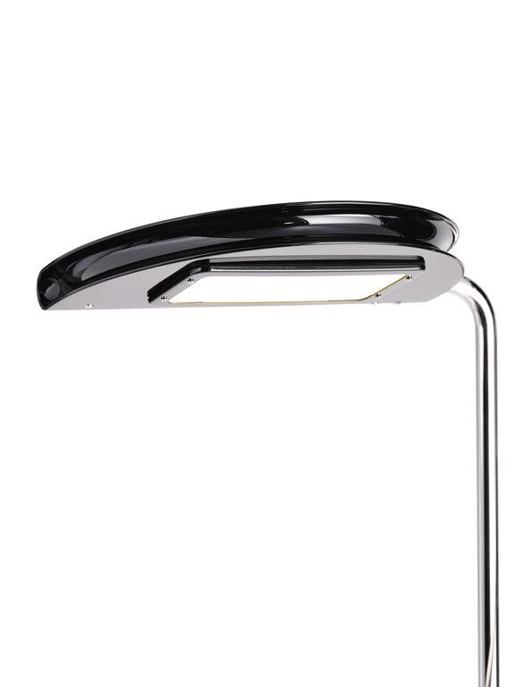 DCWéditions Mezzaluna Gulvlampe White Marble / Black | Lampeagenten