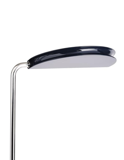 DCWéditions Mezzaluna Gulvlampe White Marble / Blue | Lampeagenten