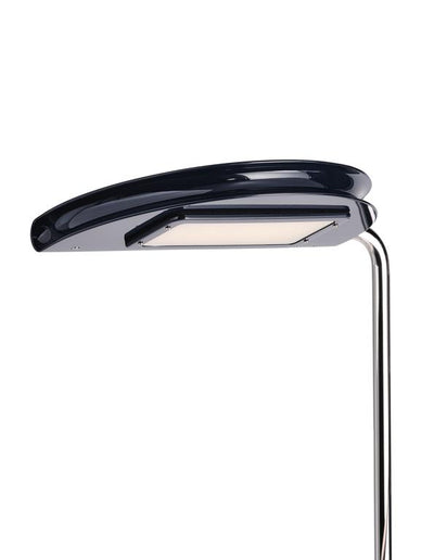 DCWéditions Mezzaluna Gulvlampe White Marble / Blue | Lampeagenten