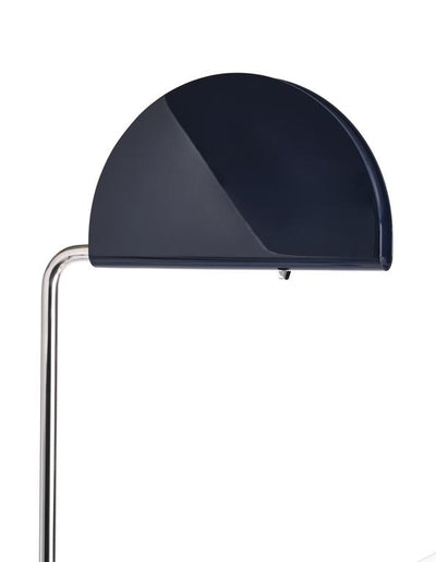 DCWéditions Mezzaluna Gulvlampe White Marble / Blue | Lampeagenten