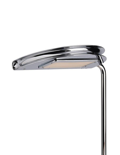 DCWéditions Mezzaluna Gulvlampe White Marble/Chrome | Lampeagenten