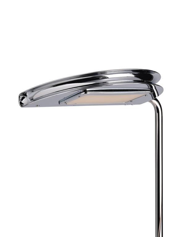 DCWéditions Mezzaluna Gulvlampe White Marble/Chrome | Lampeagenten