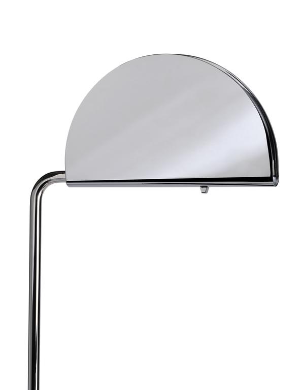 DCWéditions Mezzaluna Gulvlampe White Marble/Chrome | Lampeagenten