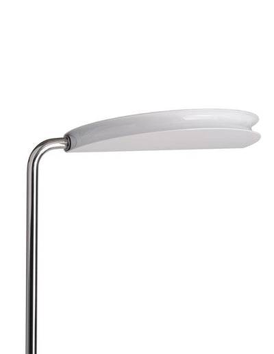 DCWéditions Mezzaluna Gulvlampe – White Marble / White | Lampeagenten