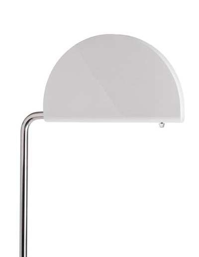 DCWéditions Mezzaluna Gulvlampe – White Marble / White | Lampeagenten