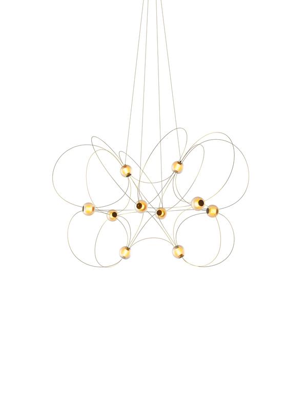 DCWéditions Munari 10 Pendel – Guld | Lampeagenten