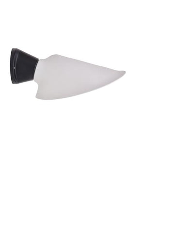 DCWéditions Plume Væglampe – Sort / Porcelæn