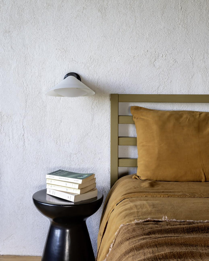 DCWéditions Plume Væglampe – Sort / Polycarbonat