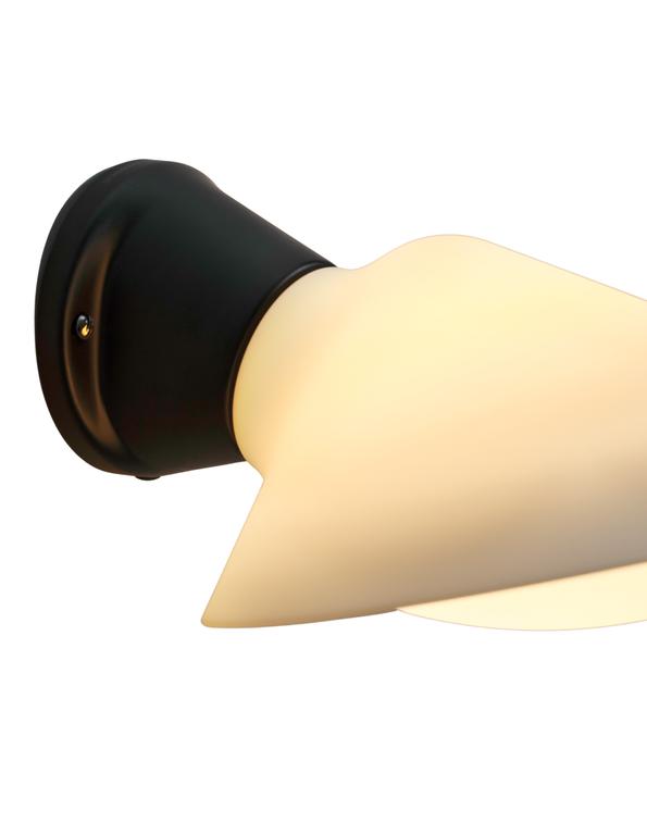 DCWéditions Plume Væglampe – Sort / Polycarbonat