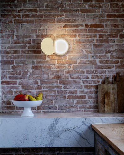 DCWéditions Poudrier Væglampe – Messing