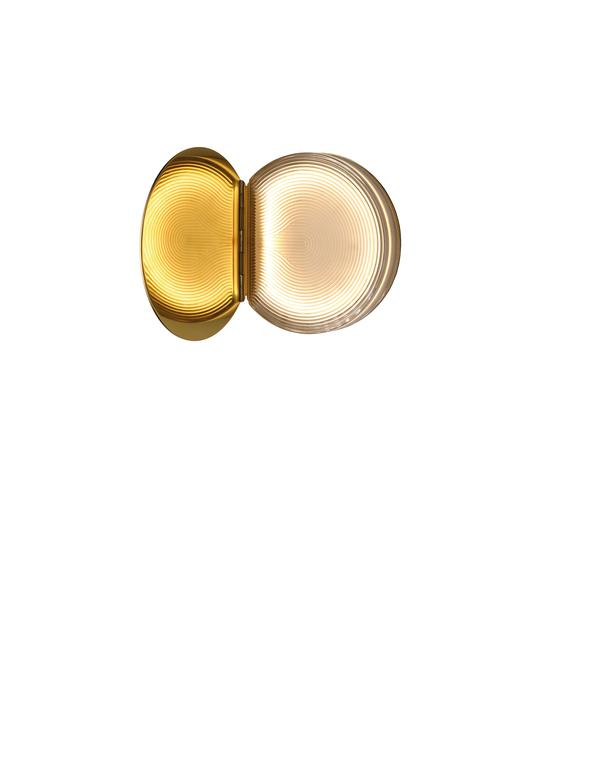 DCWéditions Poudrier Væglampe – Messing