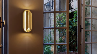 DCWéditions Rosalie Væglampe L40 – Guld