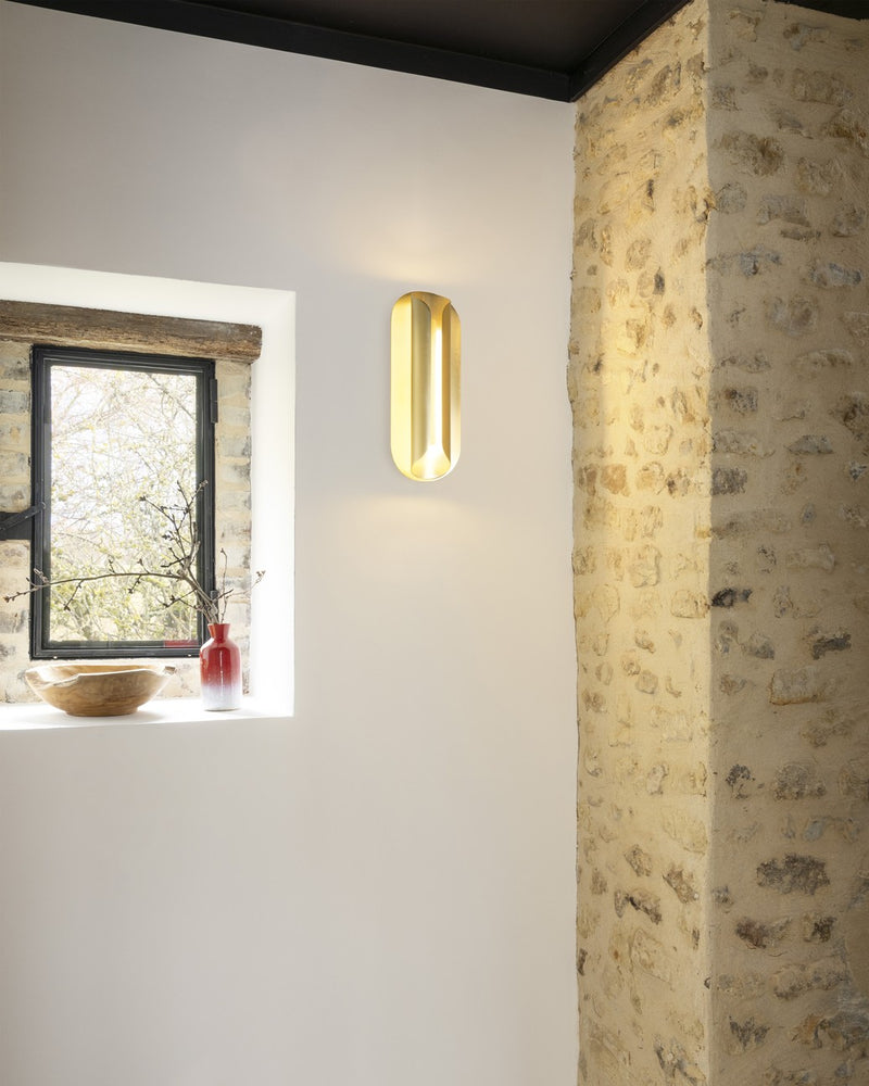 DCWéditions Rosalie Væglampe L40 – Guld