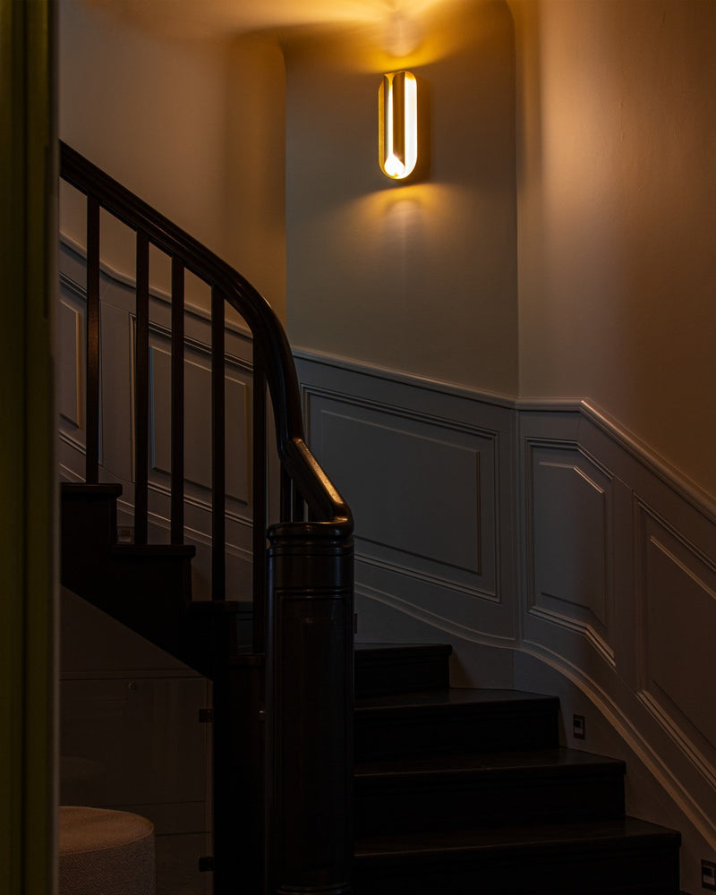 DCWéditions Rosalie Væglampe L40 – Guld