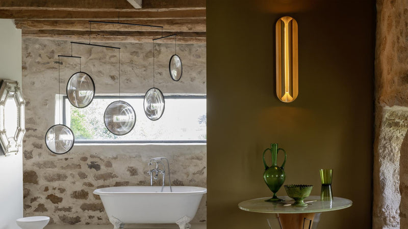 DCWéditions Rosalie L60 Væglampe – Guld