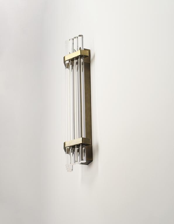 DCWéditions Seagull 7 Væglampe L600 – Bronze