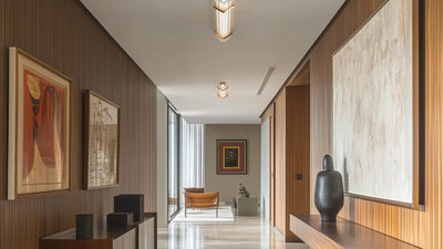 DCWéditions Seagull 7 Væglampe L600 – Bronze