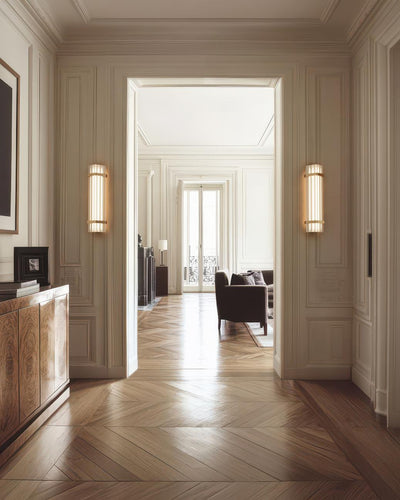 DCWéditions Seagull 7 Væglampe L600 – Bronze