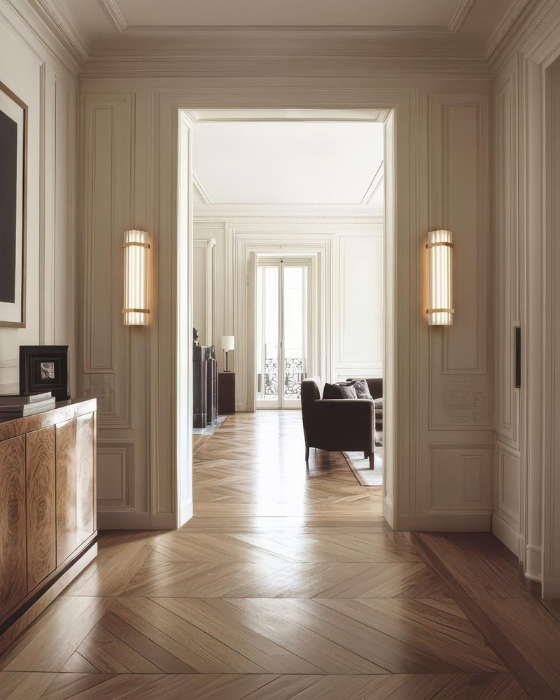 DCWéditions Seagull 7 Væglampe L600 – Bronze