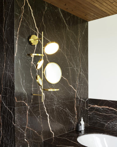 DCWéditions Tell Me Stories Væglampe – Guld