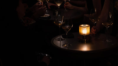 DCWéditions In The Sun 130 Portable Bordlampe – Sølv/Guld | Lampeagenten