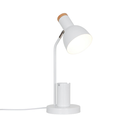 Devone | Bordlampe | Hvid