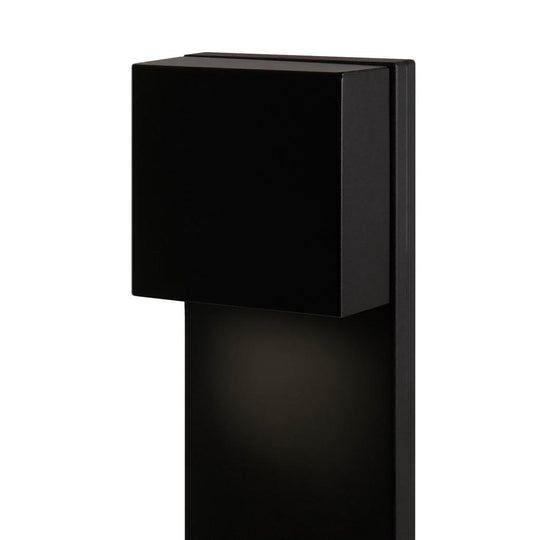 Fix Bedlampe – Sort RAL 9005 | Robust udendørs nedadlys